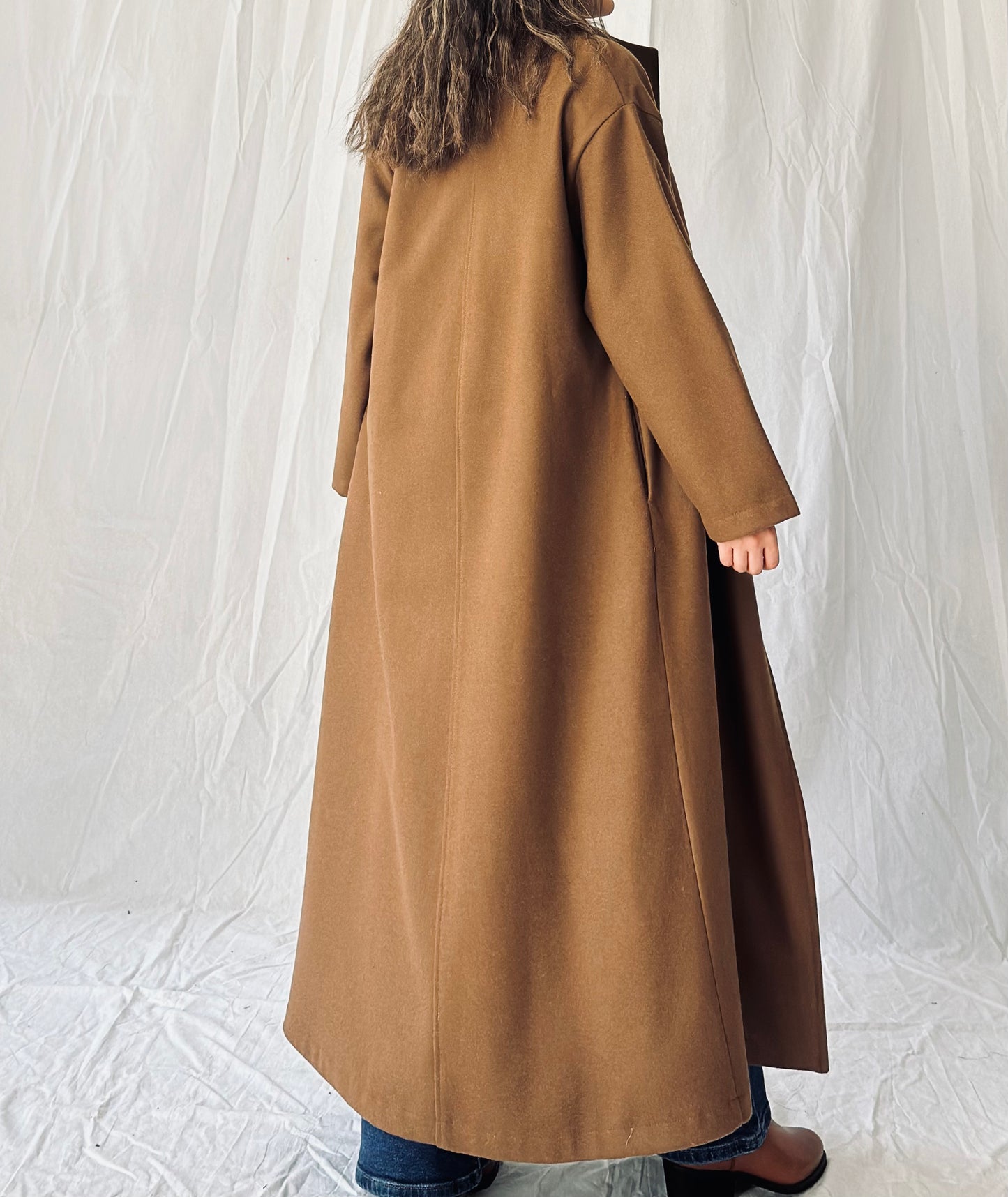 Camel Maxi Coat