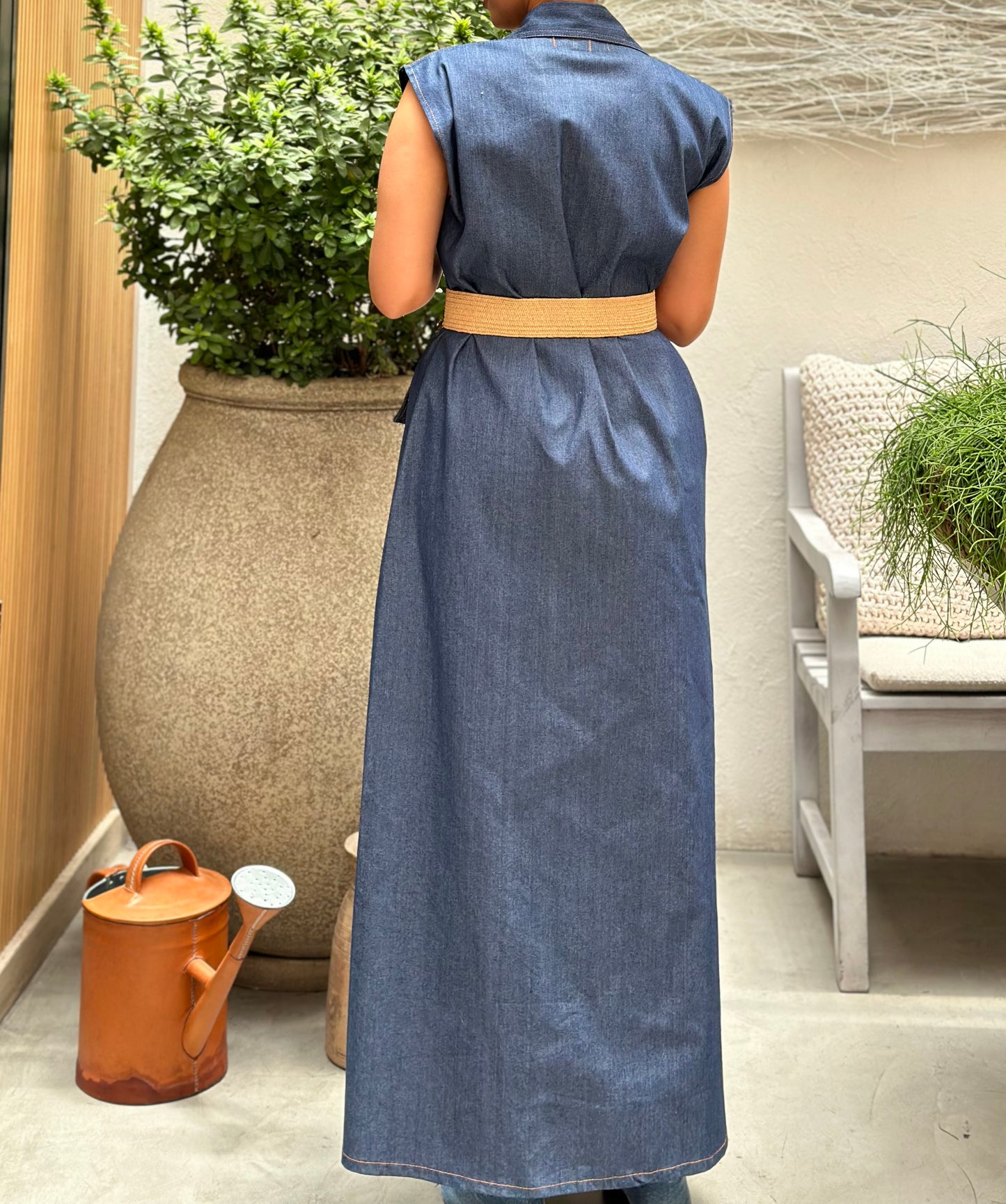 Denim Dress فستان دينم